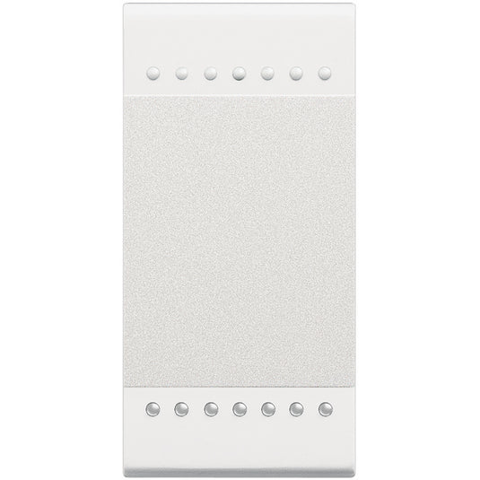 Buton cu revenire, ND, 1 modul, 16A, borne cu surub, Alb, Living Light N4005N