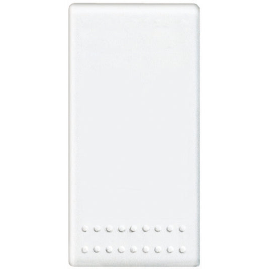 Buton cu revenire, NI, 1 modul, 10A, borne cu surub, Alb, Living Light N4034N
