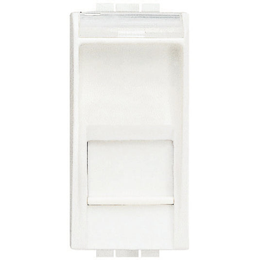 Priza de date, 1 modul, RJ45, Cat.5E, UTP, Alb, Living Light N4279C5E