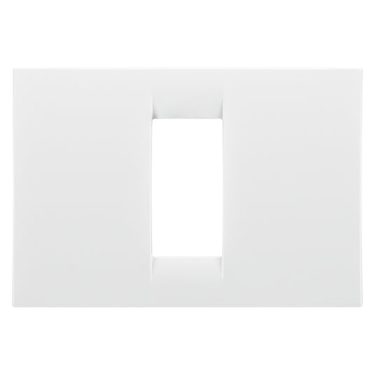 Placa ornament, 1 modul, alb, System Virna GW22101