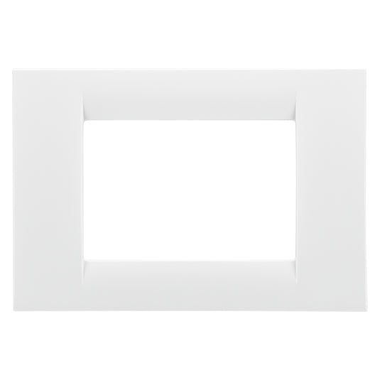 Placa ornament, 3 module, alb, System Virna GW22103