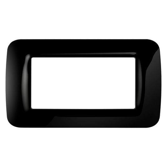 Placa ornament, 4 module, negru, System Top GW22514