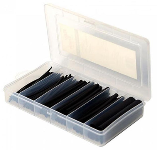 Set tuburi termocontractabile, negre, 1.0÷9.0mm, 97mm, Raytech 44-THERMOMIN-N