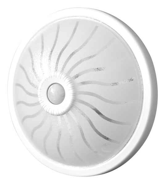 Plafoniera cu senzor de miscare, 360°, 2xE27, 25W, Borled BR-10243-050