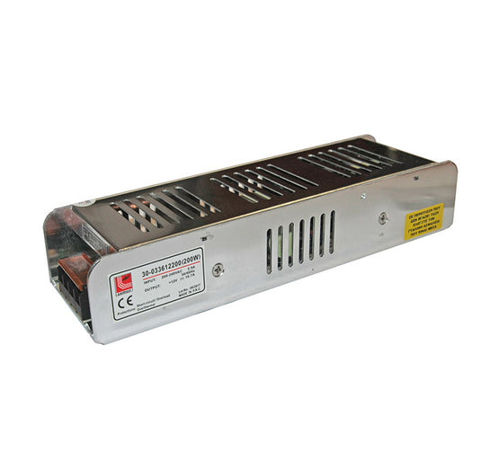 Transformator pentru banda LED, 230V/12V, 200W, Lumen 05-031/200