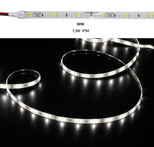 Banda LED, 7.2W, 12V, lumina alba, IP54, Lumen 05-081/ALB