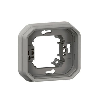 Doza modulara, 1 aparat, montaj ingropat, IP55, gri, Plexo 069681L, , alternativo.ro