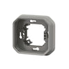 Doza modulara, 1 aparat, montaj ingropat, IP55, gri, Plexo 069681L