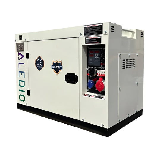 Generator de curent, diesel, 10 kVA, 8 kW, 380/220V, Aledio DG11000SE