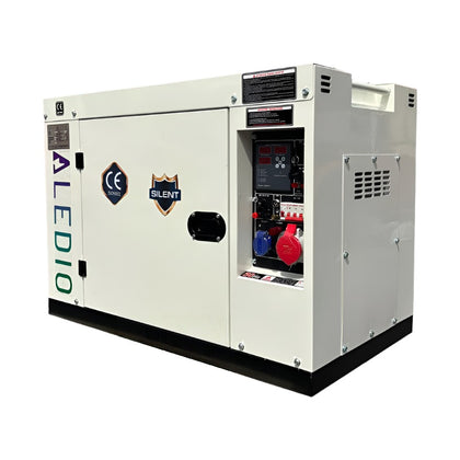 Generator de curent, diesel, 7.5 kVA, 6 kW, 380/220V, Aledio DG8500SE, , alternativo.ro