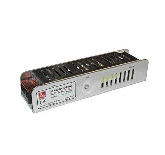 Transformator pentru banda LED, 230V/24V, 60W, Lumen 05-041/60