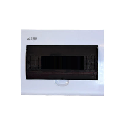 Tablou policarbonat, incastrat, 12 module, 1 rand, IP50, Aledio A12M1ST, , alternativo.ro