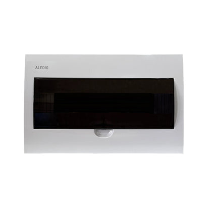 Tablou policarbonat, incastrat, 18 module, 1 rand, IP50, Aledio A18M1ST, , alternativo.ro