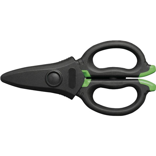 Foarfeca de electrician, tăiere Ø70 mm, cu dezizolator de cabluri 1.5–2.5mm și funcție de sertizare 2.5–6mm, 160 mm, Haupa 200204