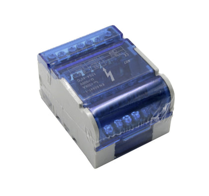 Distribuitor pe sina, 4 bare, 8x7mm² + 20x5mm², 125A, 500V, Adeleq 32-591, , alternativo.ro
