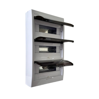 Tablou policarbonat, aparent, 36 module, 3 randuri, IP50, Aledio A36M3PT, , alternativo.ro