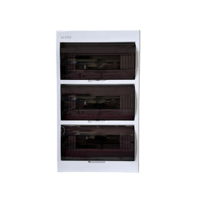 Tablou policarbonat, aparent, 36 module, 3 randuri, IP50, Aledio A36M3PT, , alternativo.ro