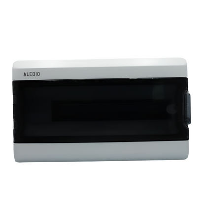 Cofret etans, aparent, 18 module, 1 rand, IP65, protectie UV, Aledio A18M1R, , alternativo.ro