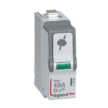 Modul de rezerva pentru dispozitiv de protectie la supratensiune, T2, 1P, 40kA, 320V, Legrand 412299, , alternativo.ro