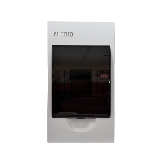 Tablou policarbonat, aparent, 4 module, 1 rand, IP50, Aledio A04M1PT