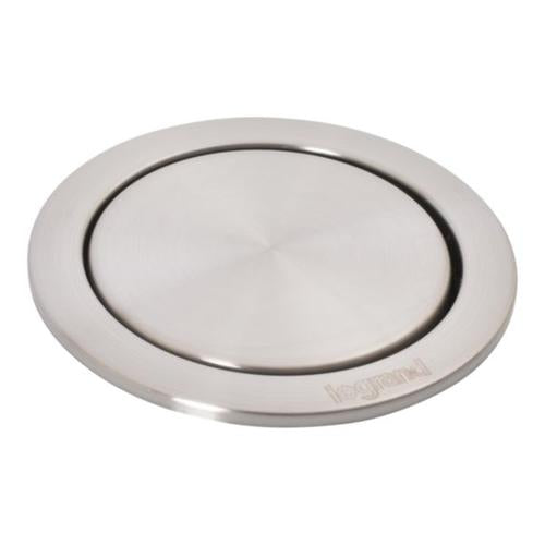 Stalp de prize, incorporabil in blat, 3 x priza 2P+T + 1 x încărcător USB A + 1 x încărcător USB C + 2 x priza UTP Cat.6, negru/finisaj metalic, INCARA™ Tower 60, Legrand 654975