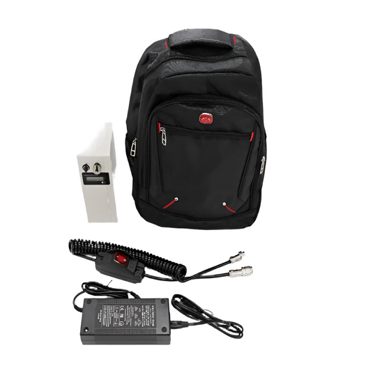 Perie rulanta pentru curatat panouri fotovoltaice, semi-automata, cu acumulator 24V, maner telescopic 1,7÷5,5m, Aledio