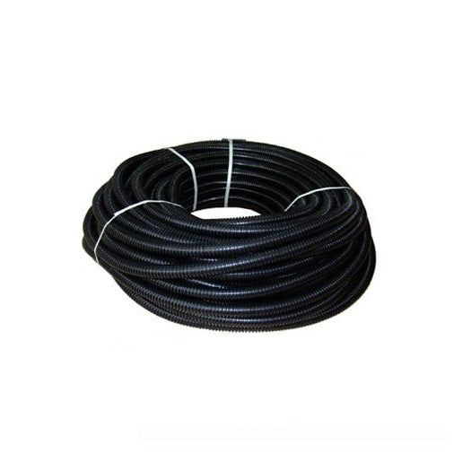 Tub flexibil PVC, ignifugat, Ø11, negru, 7451
