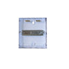 Tablou policarbonat, aparent, 8 module, 1 rand, IP50, Aledio A08M1PT