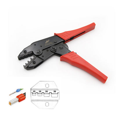 Presa cu clichet pentru sertizat papuci PIN, 10÷35mm², Adeleq 915-63, , alternativo.ro