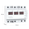 Releu de monitorizare tensiune, trifazat, 63A, 6 module, Aledio A0R663