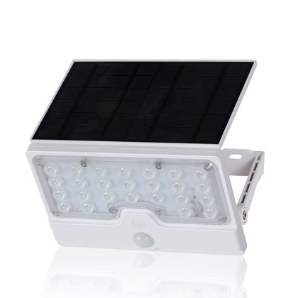 Corp de iluminat de perete LED, cu panou solar, 8W, 2.5Ah, 6000K, IP65, Aledio A6045B08, , alternativo.ro