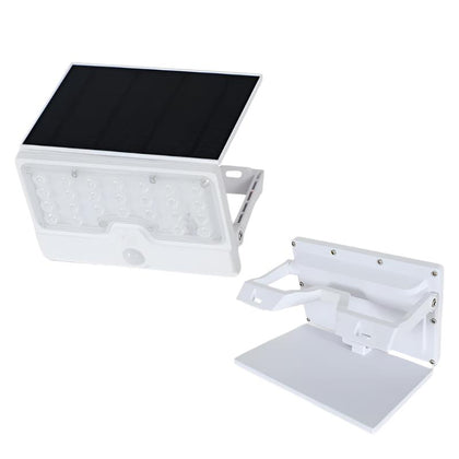 Corp de iluminat de perete LED, cu panou solar, 8W, 2.5Ah, 6000K, IP65, Aledio A6045B08, , alternativo.ro
