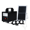 2 x Kit sistem solar, 20W, 12Ah, cu lanterna si iesire USB, 3 becuri LED, panou solar inclus, Aledio + 1 x Lanterna LED, solara, multifunctionala, 8W, 2000mAh, Aledio