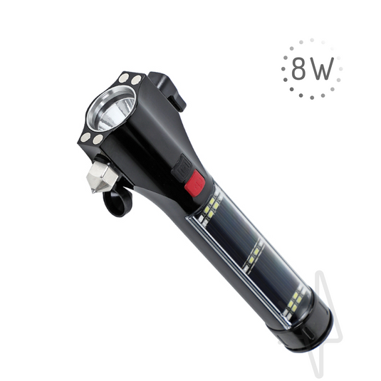 1 x Kit sistem solar, 40W, 18Ah, cu lanterna si iesire USB, bec LED, proiector, boxa bluetooth, panou solar inclus, Aledio + 1 x Lanterna LED, solara, multifunctionala, 8W, 2000mAh, Aledio + 1 x Felinar LED, solar, reincarcabil, 6W, 800mAh, galben, Aledio