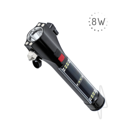 Lanterna LED, solara, multifunctionala, 8W, 2000mAh, Aledio, , alternativo.ro