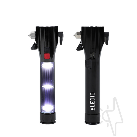 Lanterna LED, solara, multifunctionala, 8W, 2000mAh, Aledio