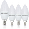 Set 4 Becuri LED lumanare, E14, 6.8W, 595Lm, lumina neutra 4000K, Blaupunkt BE147WNW4