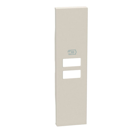 Placa incarcator 2xUSB, 1 modul, nisip, Living Now KM13C