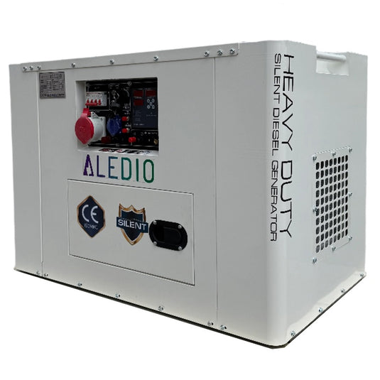 Generator de curent, diesel, 12.5 kVA, 10 kW, 380/220V, Aledio DG13000SE