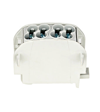 Clema de derivatie, 25mm², 1P, Cu-Al, izolata, Gri, Schrack Technick IKA26110