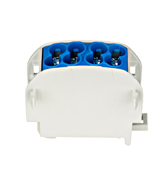 Clema de derivatie, 25mm², 1P, Cu-Al, izolata, Albastru, Schrack Technick IKA26120