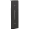 Tasta intrerupator storuri, iluminabila, 1 modul, negru, Living Now KG05