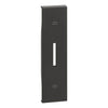 Tasta intrerupator storuri, 1 modul, negru, Living Now KG06
