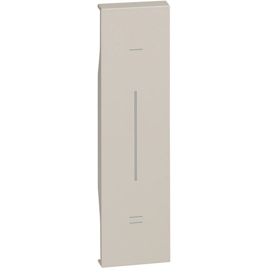 Tasta variator/întrerupător conectat, iluminabila, 1 modul, nisip, Living Now KM33