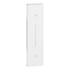 Tasta intrerupator storuri, 1 modul, alb, Living Now KW05