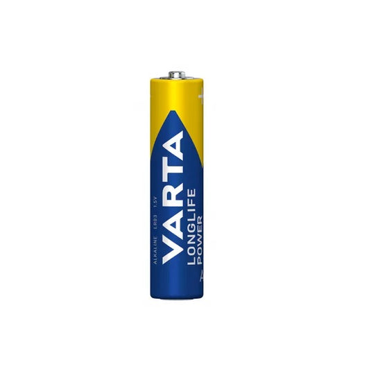 Baterie alcalina, AAA, 1.5V, LR03, LongLife Power, 4 buc/blister, Varta
