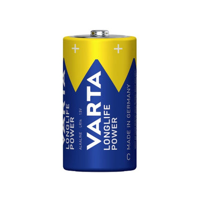 Baterie alcalina, C, 1.5V, LR14, LongLife Power, 2 buc/blister, Varta, 1, alternativo.ro
