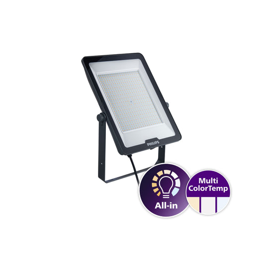 Proiector Ledinaire All-in BVP169, 200W, 22000lm, 24000lm, 3000K, 4000K, 6500K, CRI80, Simetric, IP65, Philips 8720169736085