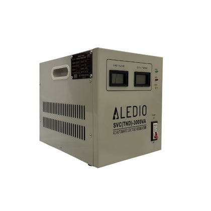 Stabilizator automat de tensiune, monofazic, cu servomotor, 3000VA, 2400W, Aledio TND3KVA, , alternativo.ro