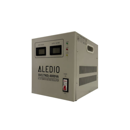 Stabilizator automat de tensiune, monofazic, cu servomotor, 6000VA, 4800W, Aledio TND6KVA, , alternativo.ro